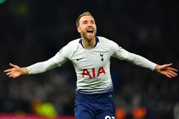 Hình 1: Christian Eriksen là cầu thủ chơi xuất sắc tại vị trí tiền vệ