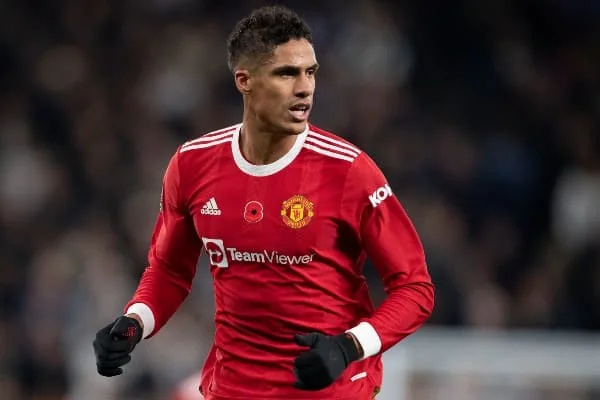 Hình 2: Raphael Varane là trung vệ xuất sắc của Manchester United
